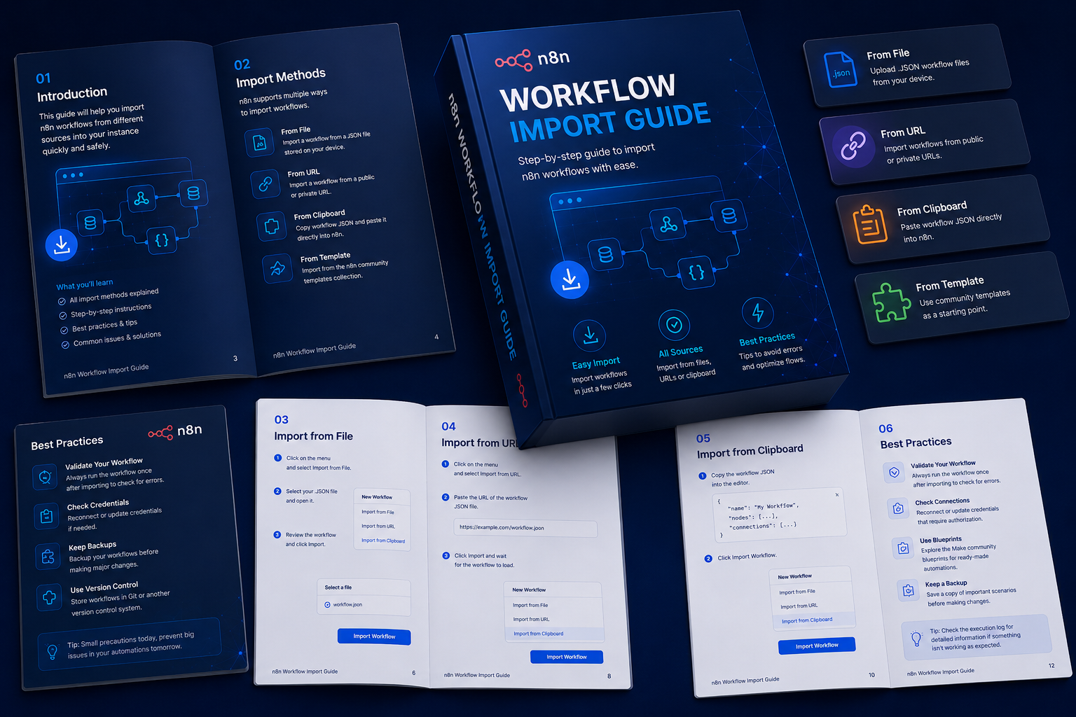 FlowStack product preview — Sample workflow in n8n